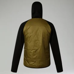 Berghaus Men's Trawden Hybrid Hooded Jacket - Green/Black Best