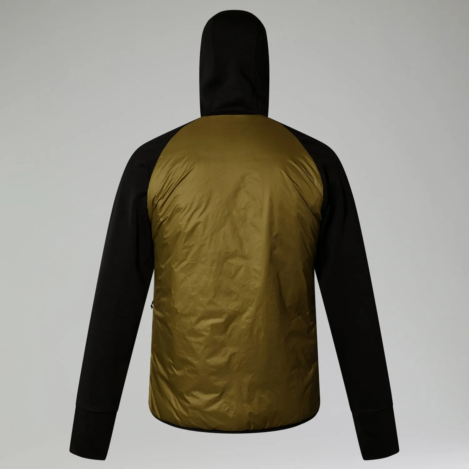 Berghaus Men's Trawden Hybrid Hooded Jacket - Green/Black Best