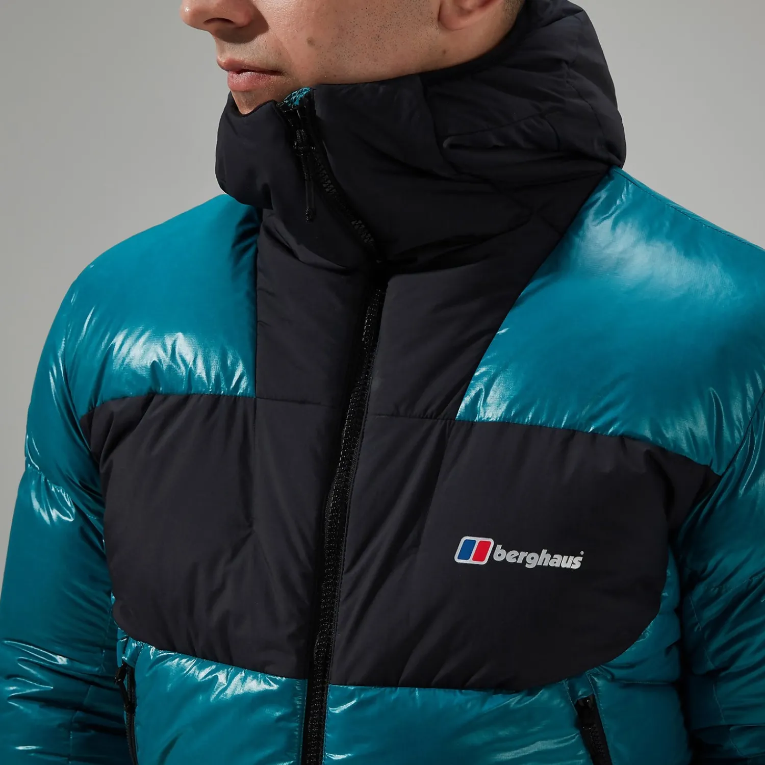 Berghaus Men's URB Arkos Reflect Down Insulated Jacket - Turquoise - Black Hot