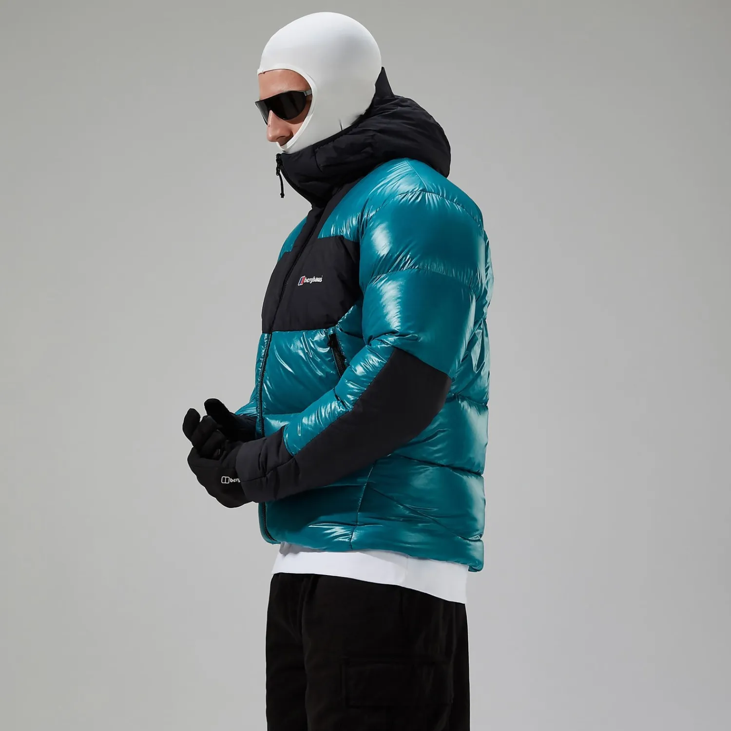 Berghaus Men's URB Arkos Reflect Down Insulated Jacket - Turquoise - Black Hot