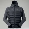 Berghaus Men's URB Pravitale Hybrid Synthetic Insulated Jacket - Black/Grey New
