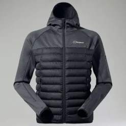 Berghaus Men's URB Pravitale Hybrid Synthetic Insulated Jacket - Black/Grey New