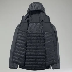 Berghaus Men's URB Pravitale Hybrid Synthetic Insulated Jacket - Black/Grey New