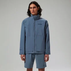 Berghaus Men's Woodwalk Waterproof Jacket Blue Fashion