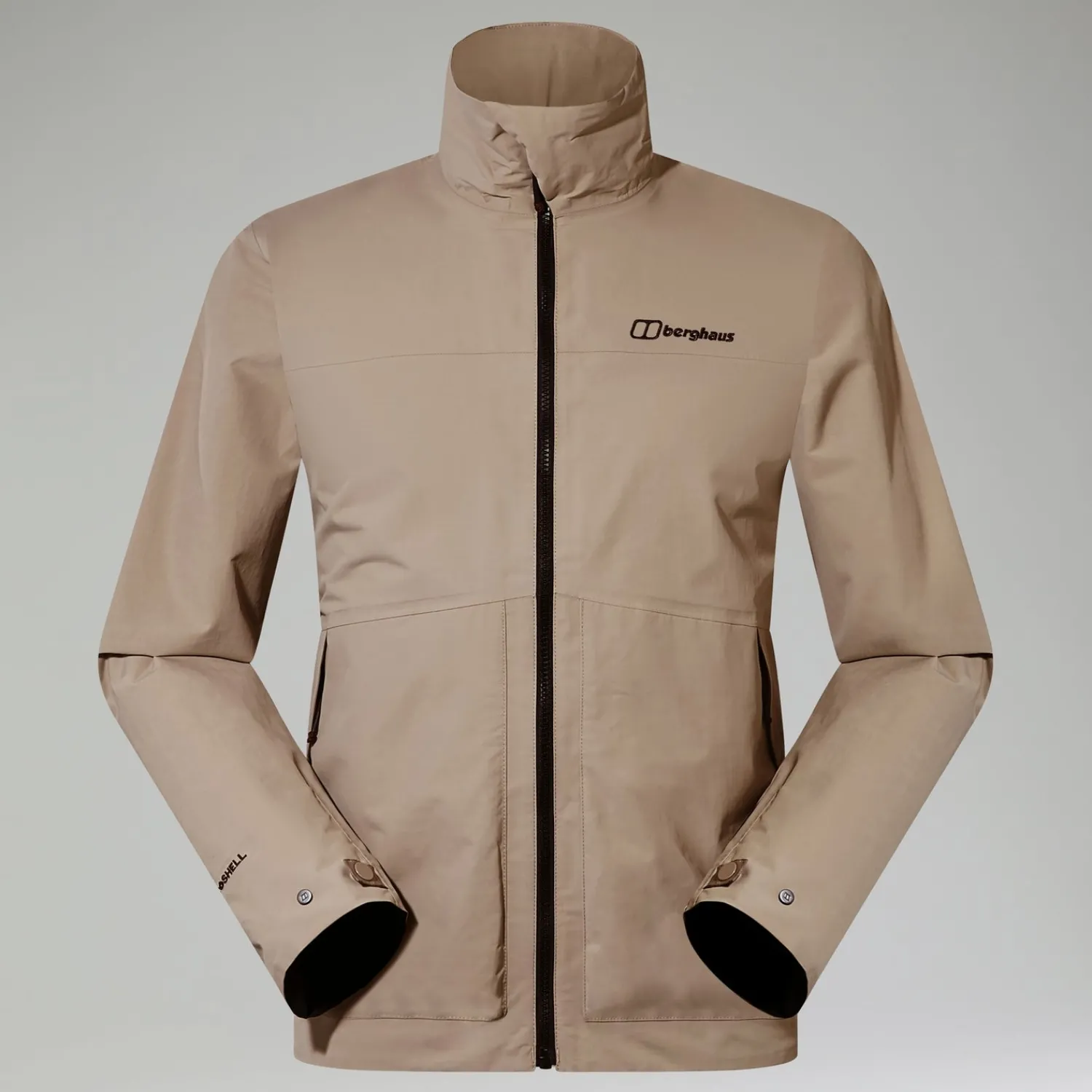 Berghaus Men's Woodwalk Waterproof Jacket - Grey Hot