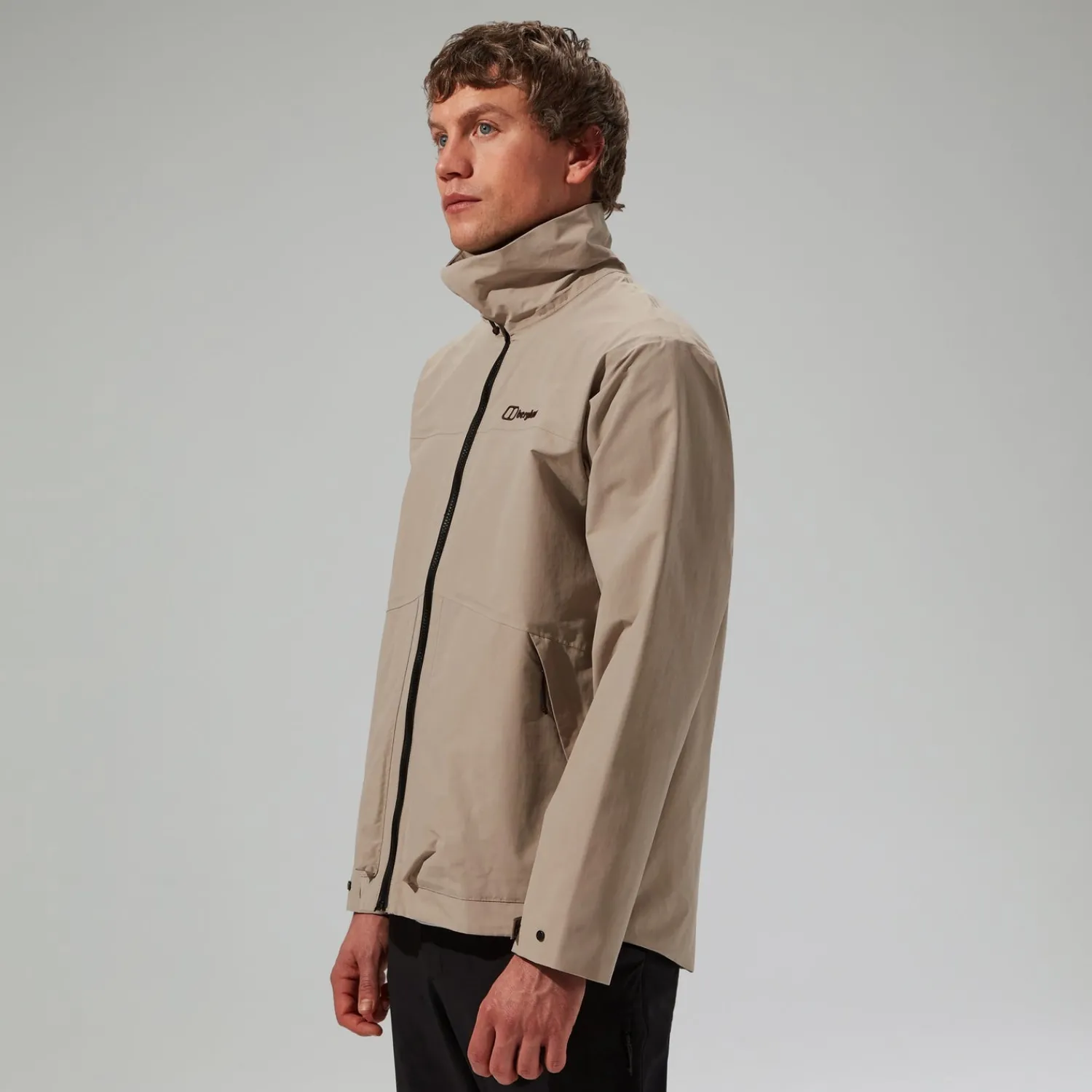 Berghaus Men's Woodwalk Waterproof Jacket - Grey Hot