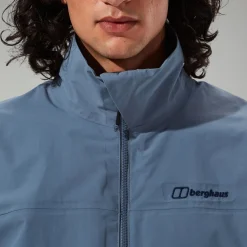 Berghaus Men's Woodwalk Waterproof Jacket Blue Fashion