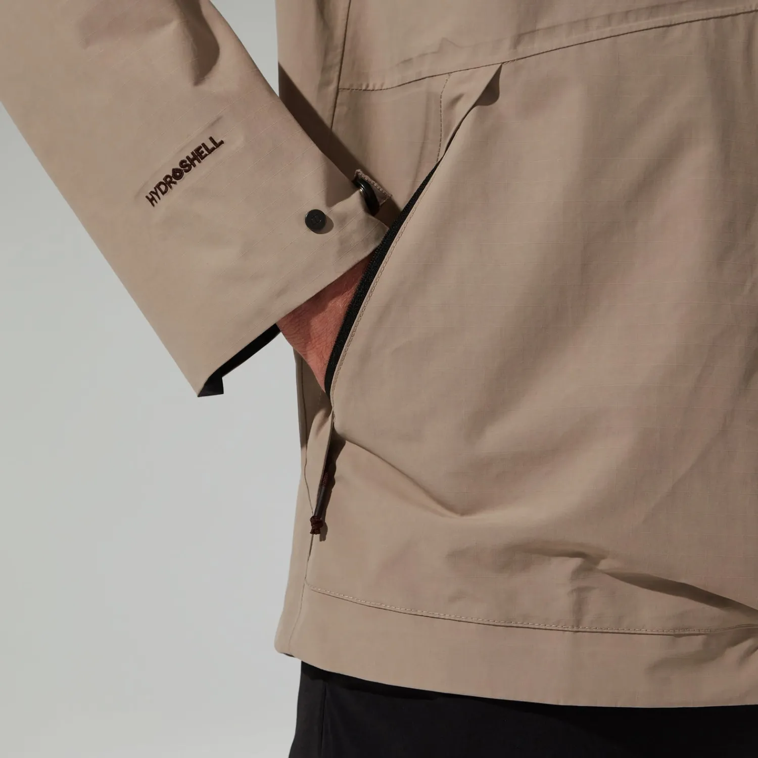 Berghaus Men's Woodwalk Waterproof Jacket - Grey Hot