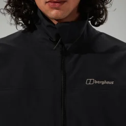 Berghaus Men's Woodwalk Waterproof Jacket Black Outlet