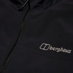 Berghaus Men's Woodwalk Waterproof Jacket Black Outlet