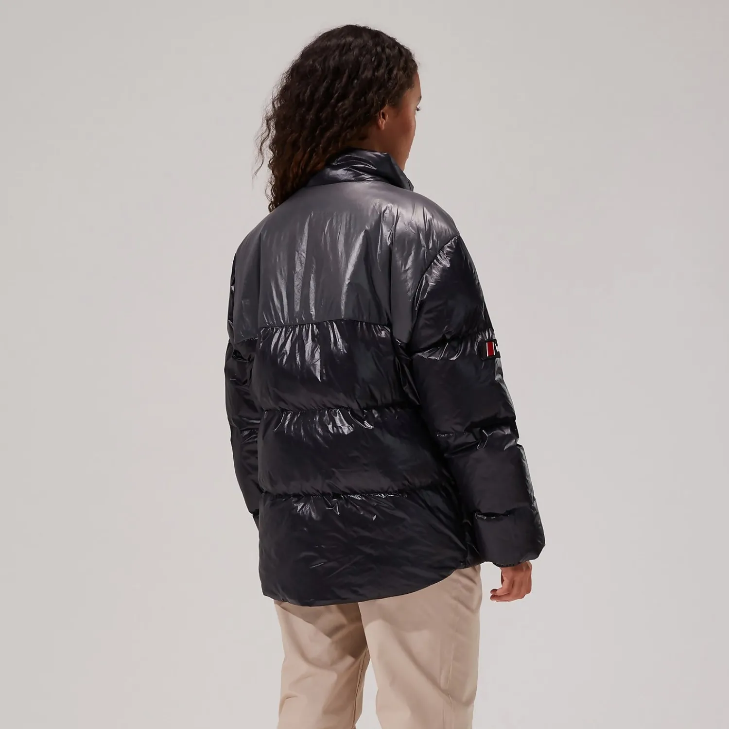 Berghaus Unisex Blockback Down Jackets - Black/Grey Outlet