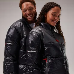 Berghaus Unisex Blockback Down Jackets - Black/Grey Outlet
