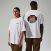 Berghaus Unisex Cyclops Short Sleeve T-Shirt - White Outlet