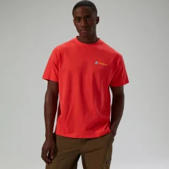 Berghaus Unisex Cyclops Short Sleeve T-Shirt - Red Best