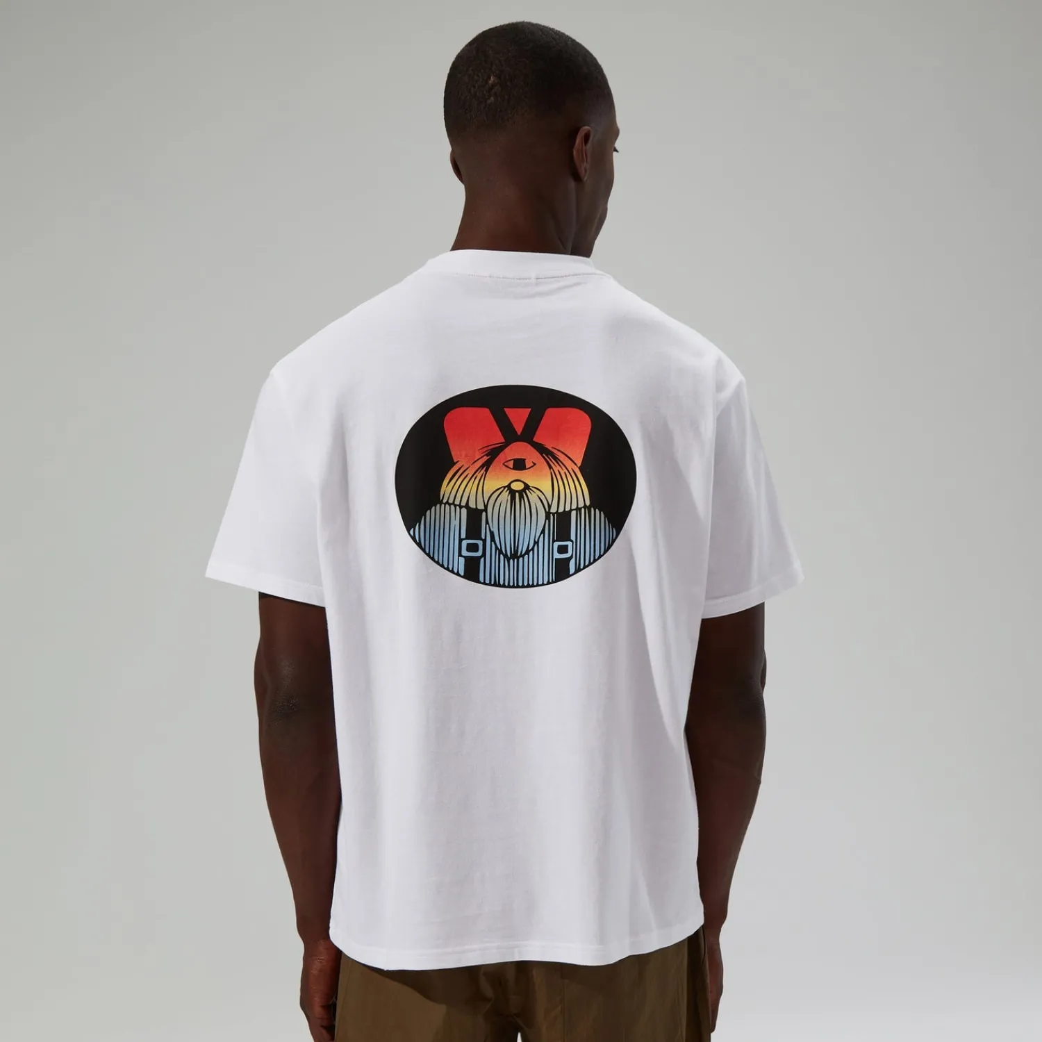 Berghaus Unisex Cyclops Short Sleeve T-Shirt - White Outlet