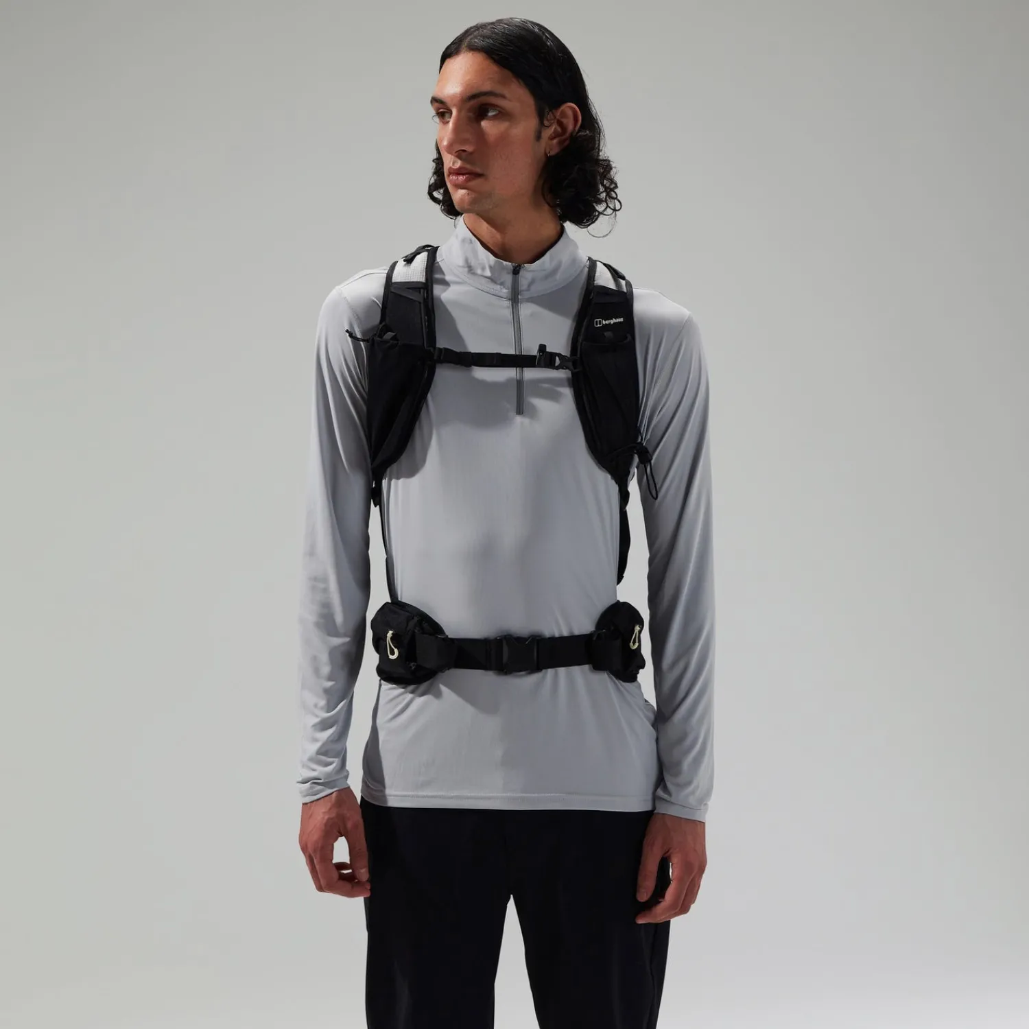 Berghaus Unisex 3D Freeflow 30+5L Pack Grey/Black New