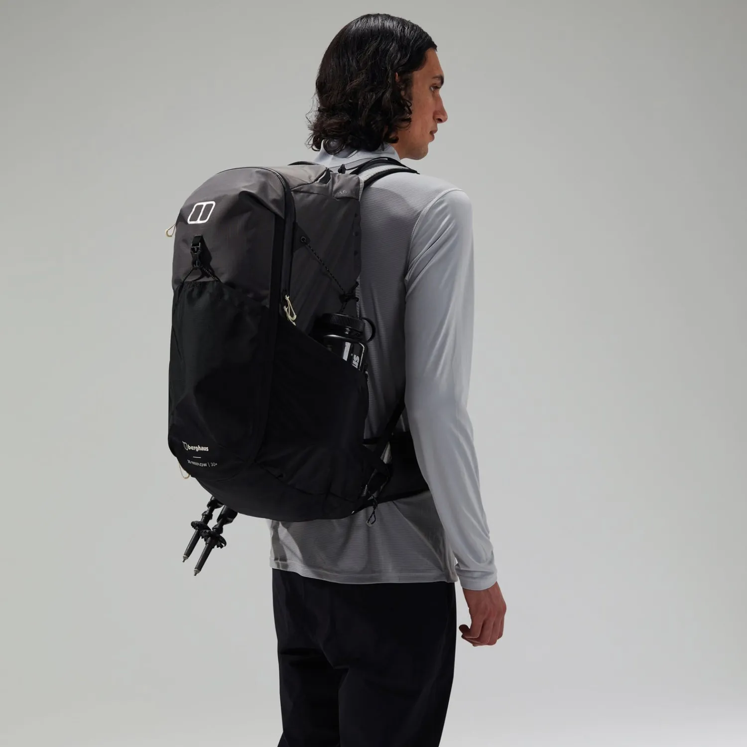 Berghaus Unisex 3D Freeflow 30+5L Pack Grey/Black New
