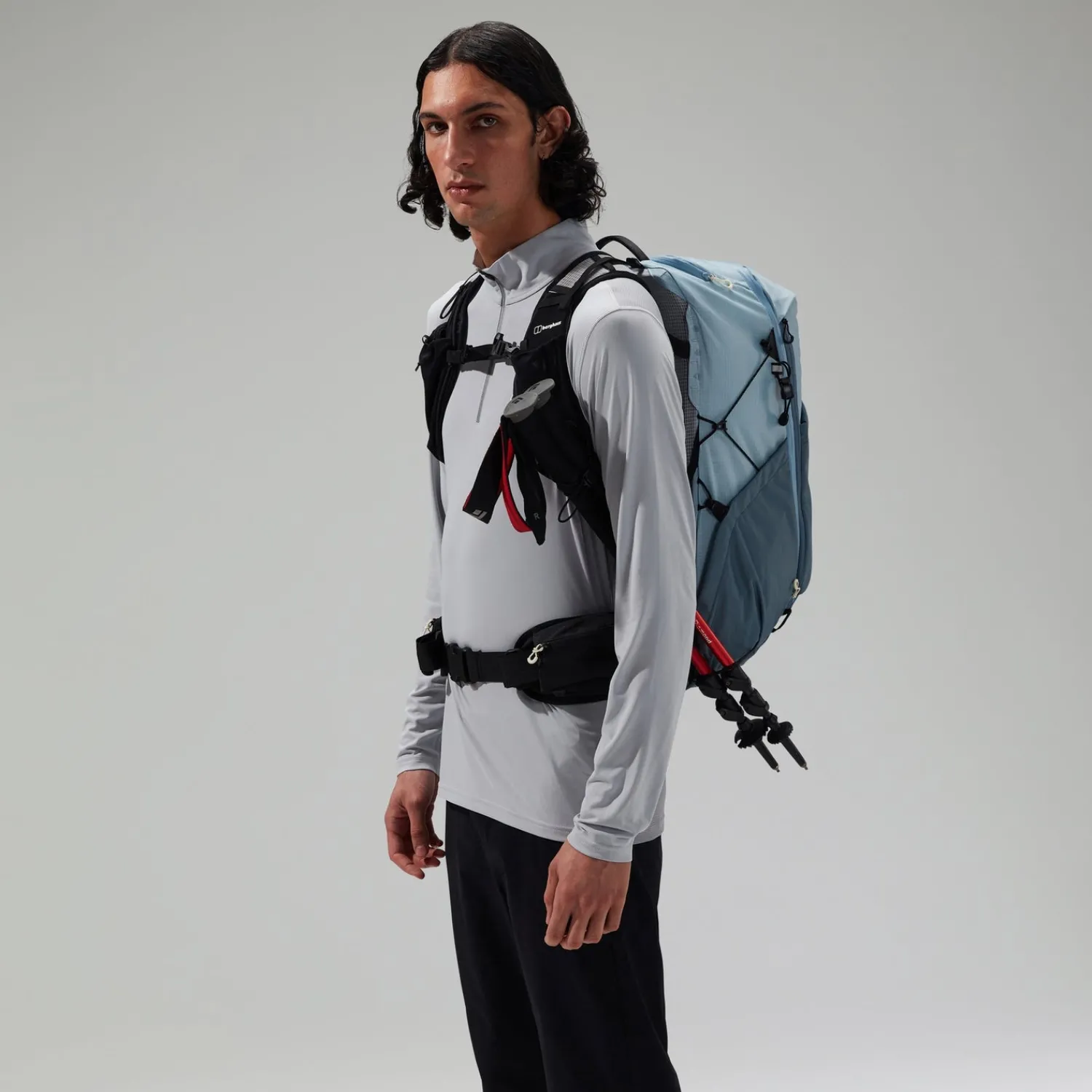 Berghaus Unisex 3D Freeflow 30+5L Rucksack Light Blue Outlet