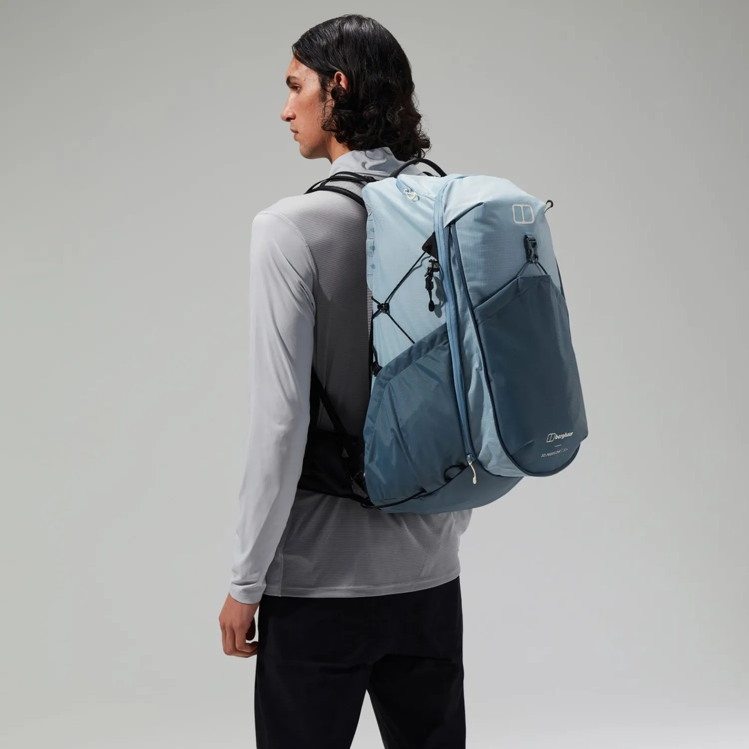 Berghaus Unisex 3D Freeflow 30+5L Rucksack Light Blue Outlet
