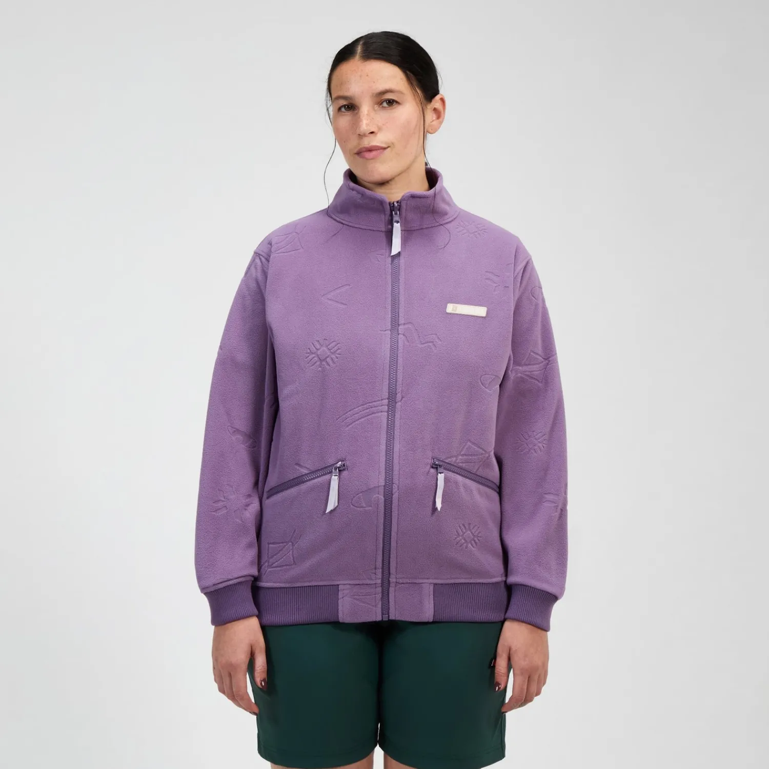 Berghaus Unisex Daily Nature Interactive Fleece - Purple Sale