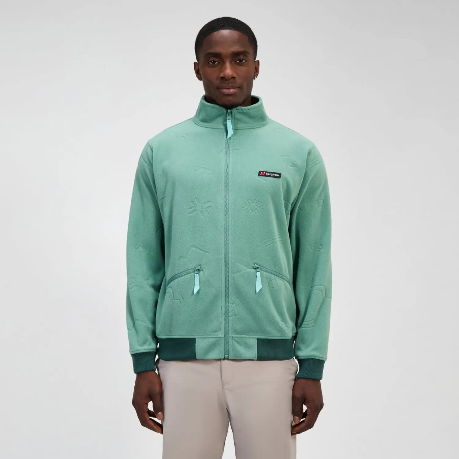 Berghaus Unisex Daily Nature Interactive Fleece - Green Outlet
