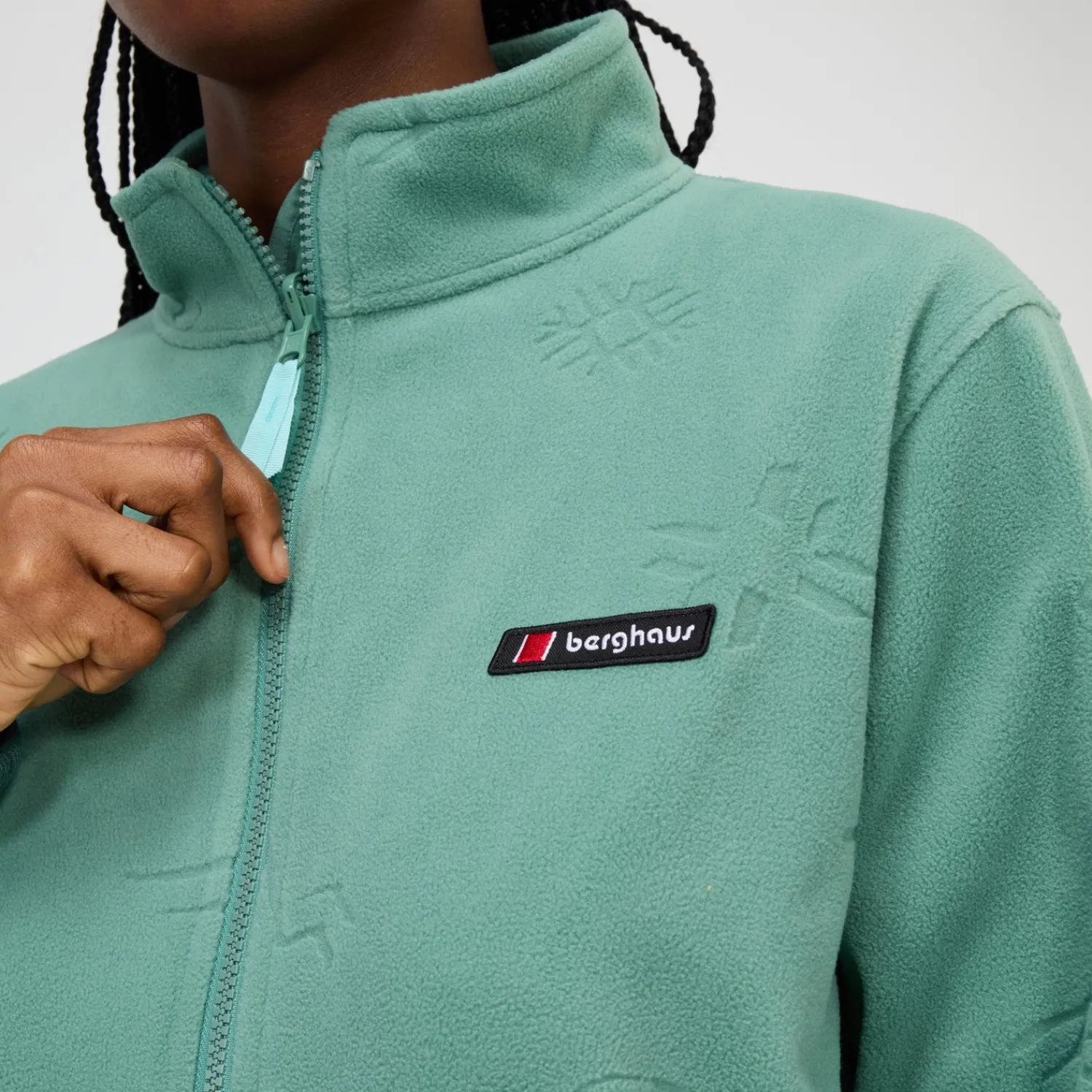 Berghaus Unisex Daily Nature Interactive Fleece - Green Outlet
