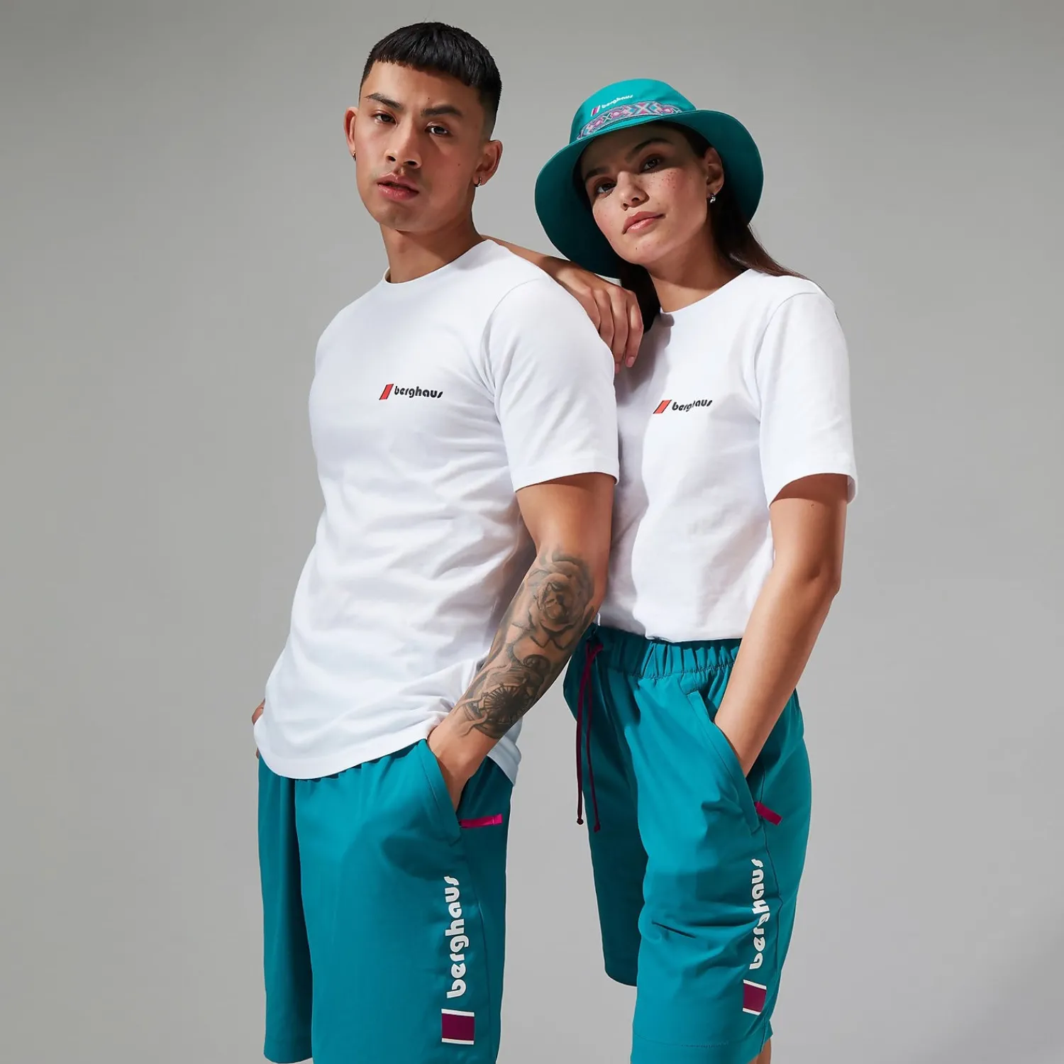 Berghaus Unisex Heritage F&B Logo T-Shirts - white Best