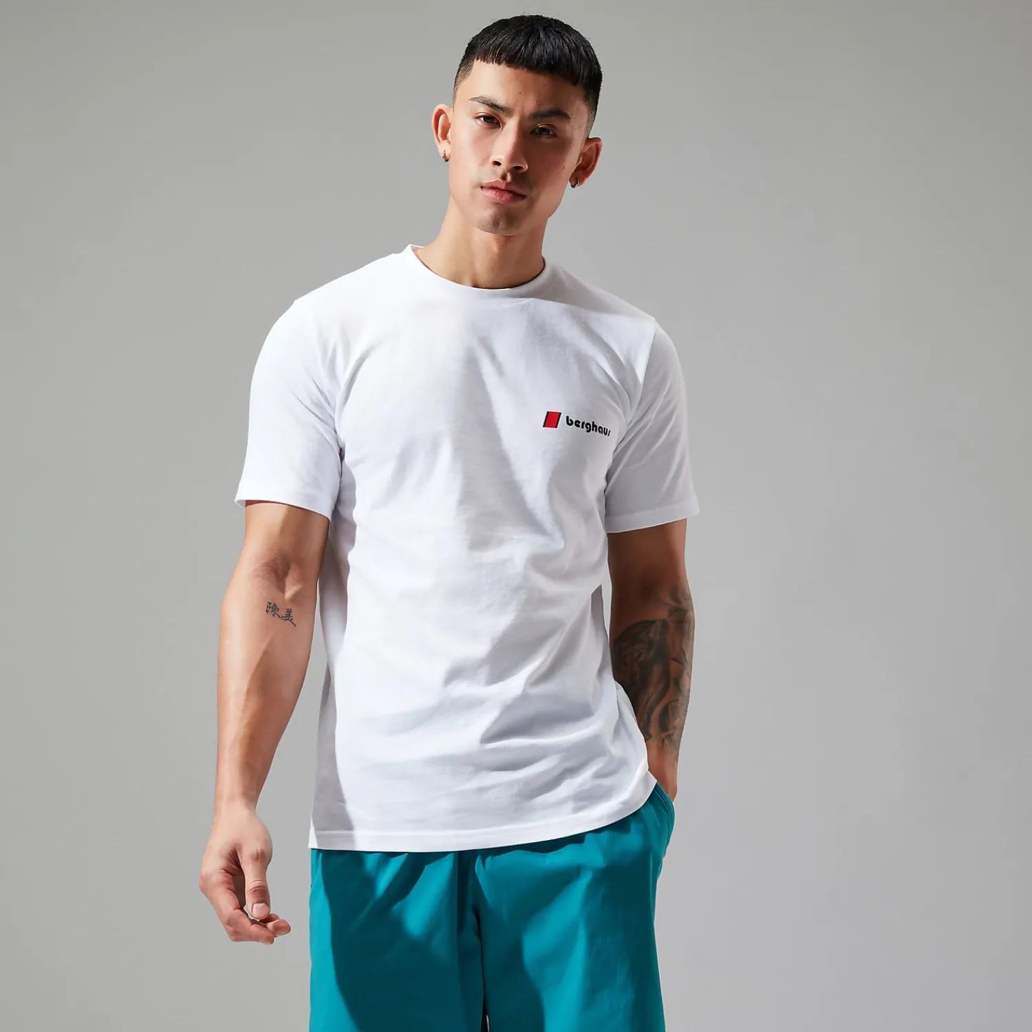 Berghaus Unisex Heritage F&B Logo T-Shirts - white Best