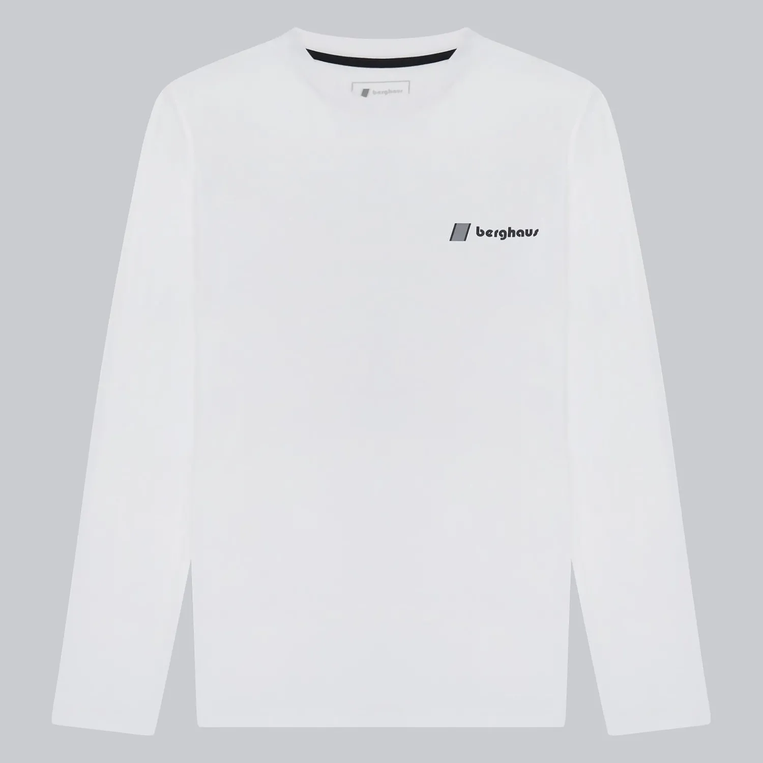 Berghaus Unisex Kanchenjunga Static Long Sleeve T-Shirts - White Best