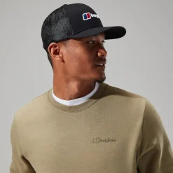 Berghaus Unisex Logo Recognition Trucker Cap - Black Clearance