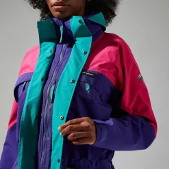 Berghaus Unisex Mera Peak 2000 Waterproof Jacket - Pink/Purple Best