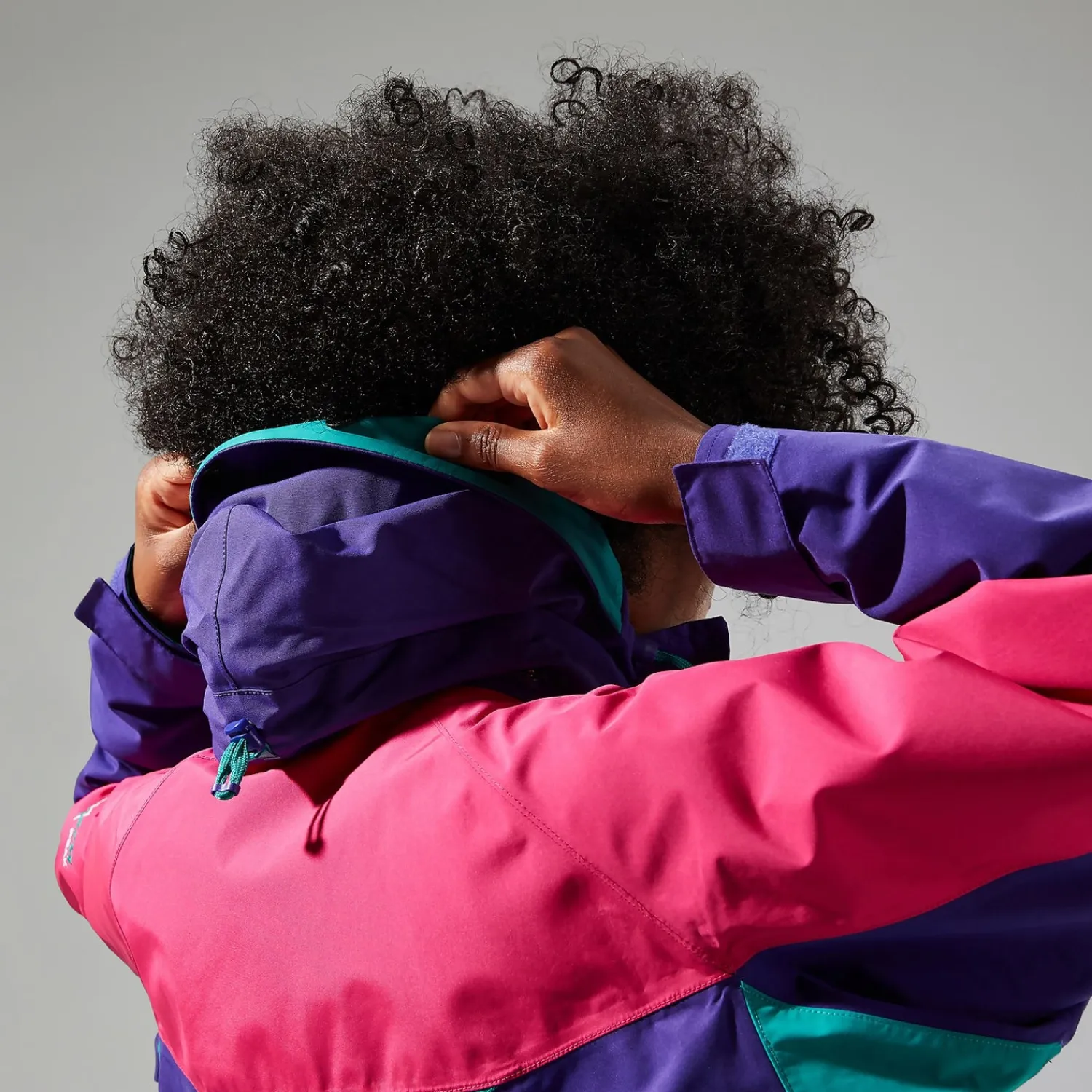 Berghaus Unisex Mera Peak 2000 Waterproof Jacket - Pink/Purple Best