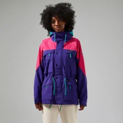 Berghaus Unisex Mera Peak 2000 Waterproof Jacket - Pink/Purple Best