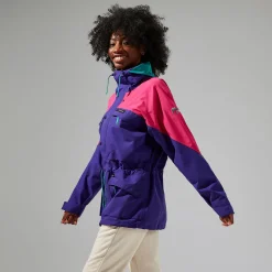 Berghaus Unisex Mera Peak 2000 Waterproof Jacket - Pink/Purple Best