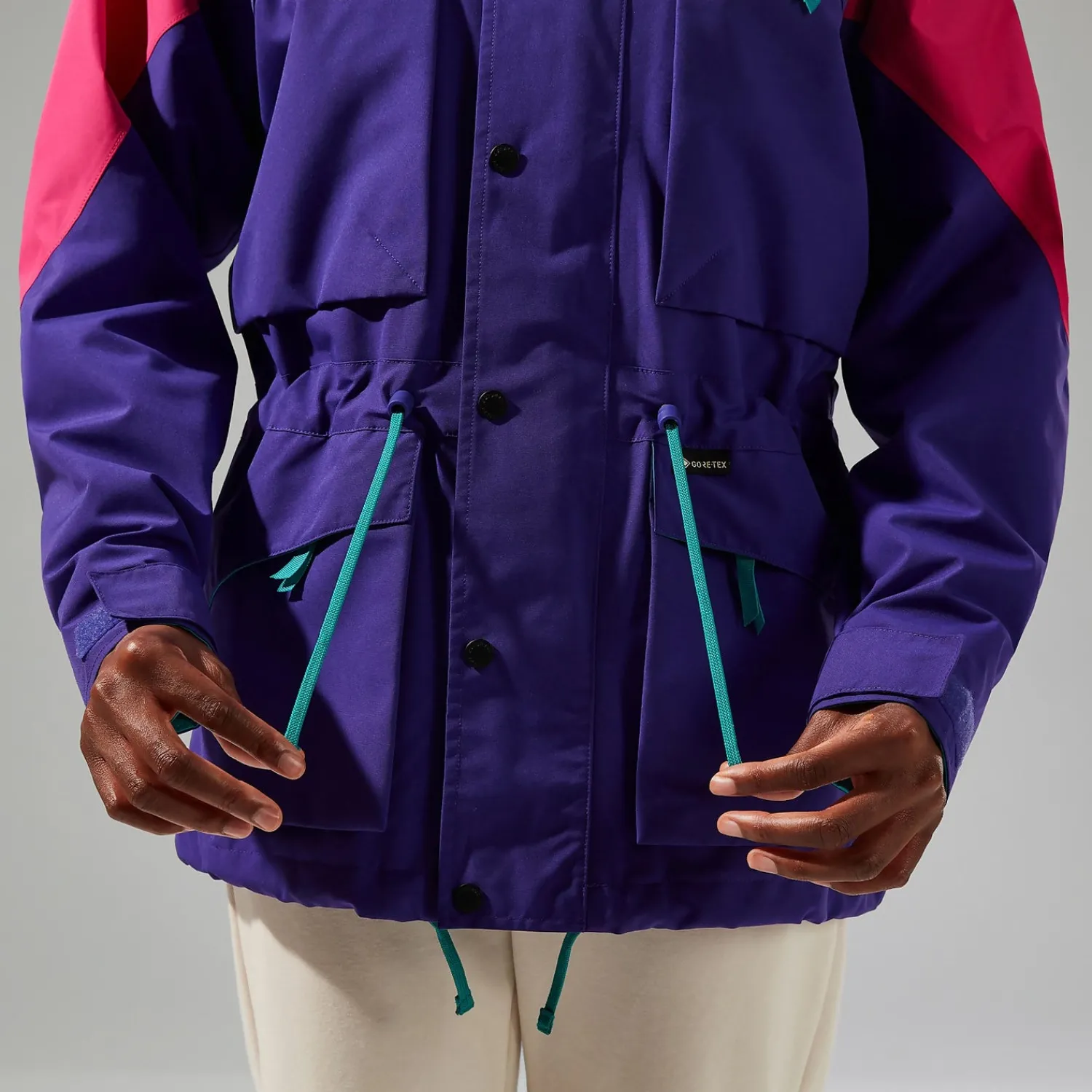 Berghaus Unisex Mera Peak 2000 Waterproof Jacket - Pink/Purple Best