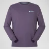 Berghaus Unisex Mera Peak Long Sleeve T-Shirt - Purple Best