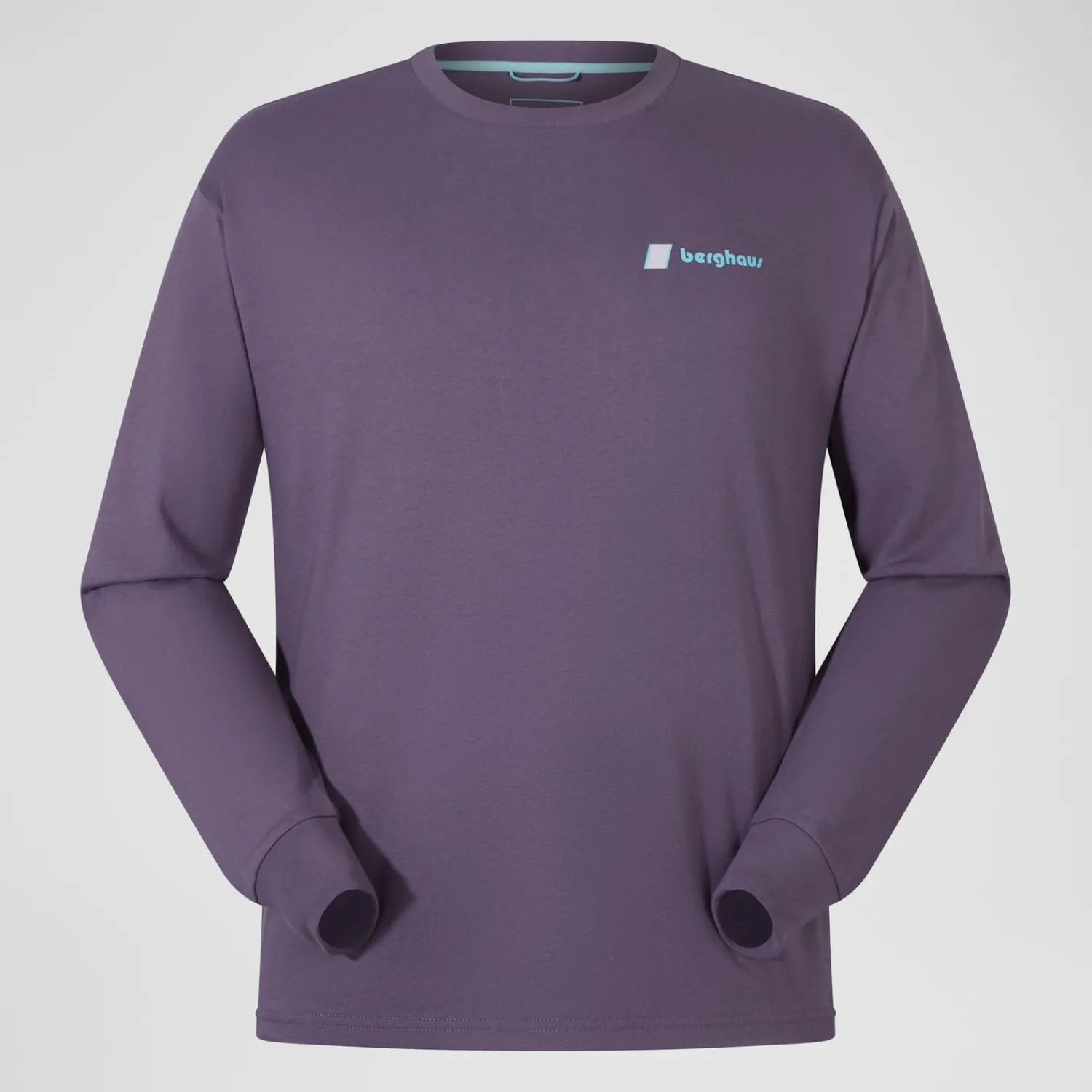 Berghaus Unisex Mera Peak Long Sleeve T-Shirt - Purple Best