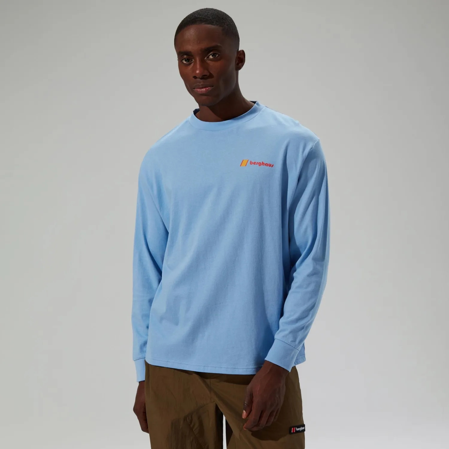 Berghaus Unisex Mera Peak Long Sleeve T-Shirt - Blue Discount