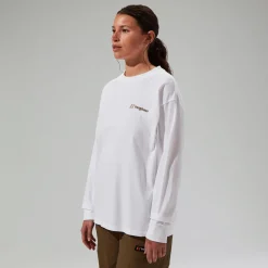 Berghaus Unisex Mera Peak Long Sleeve T-Shirt - White Discount