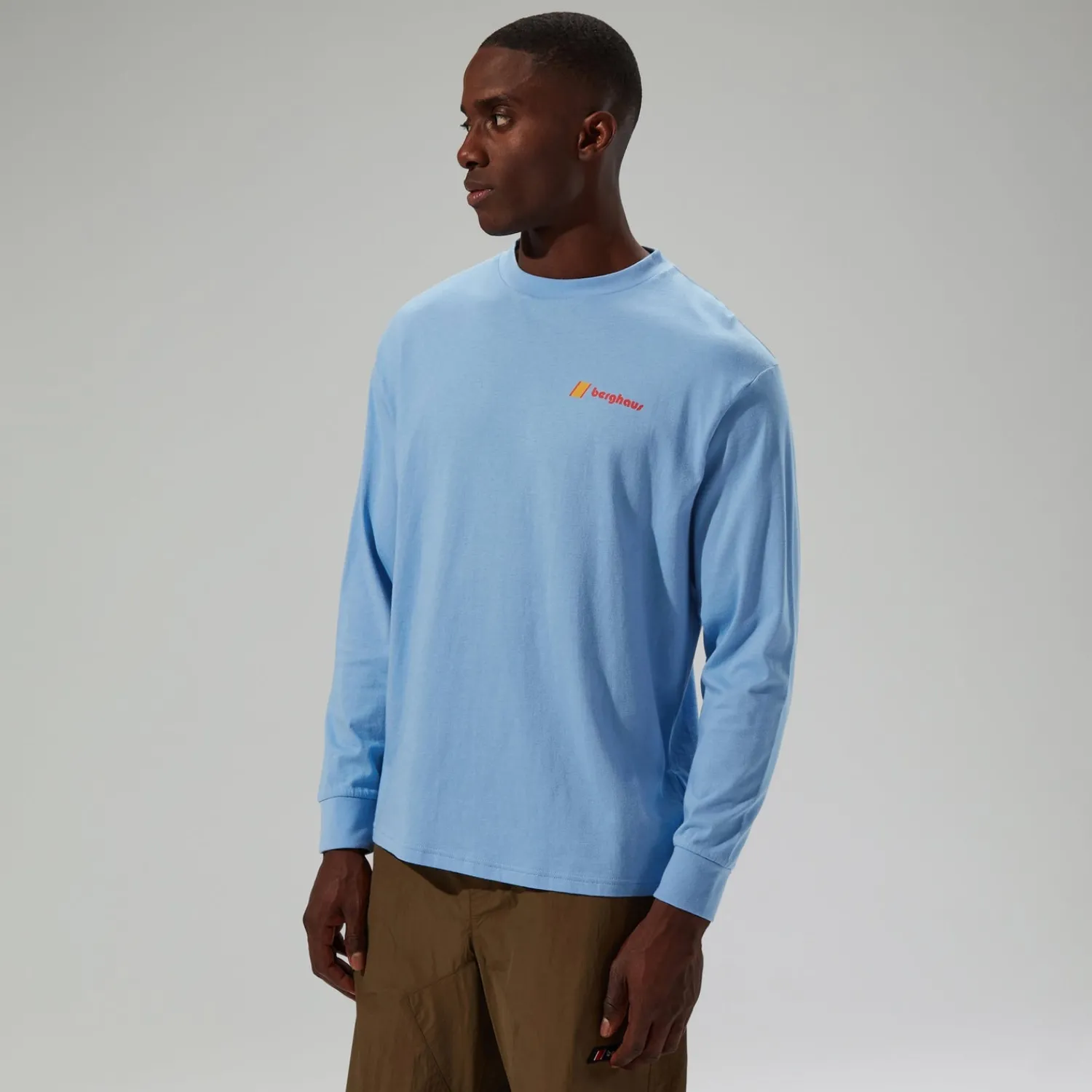 Berghaus Unisex Mera Peak Long Sleeve T-Shirt - Blue Discount