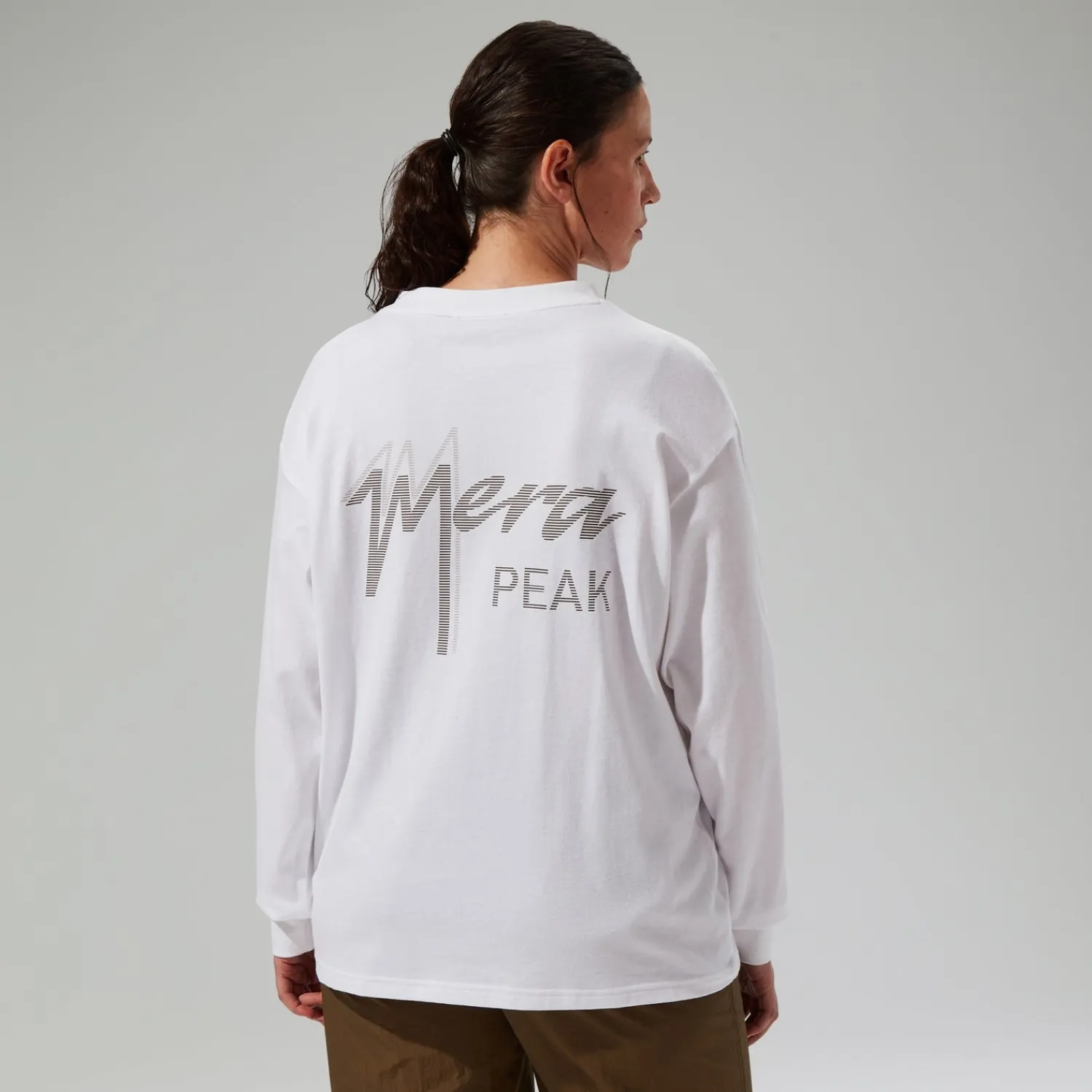 Berghaus Unisex Mera Peak Long Sleeve T-Shirt - White Discount