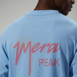 Berghaus Unisex Mera Peak Long Sleeve T-Shirt - Blue Discount