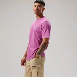 Berghaus Unisex MTN Zine Short Sleeve Tee - Purple Fashion