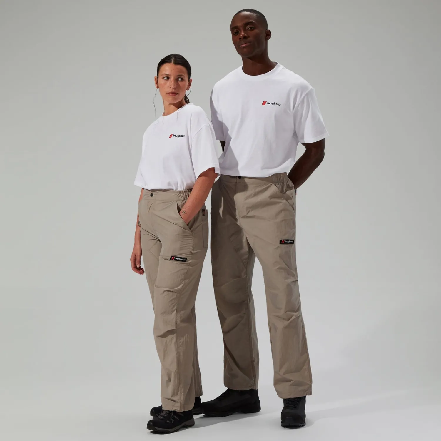 Berghaus Unisex Parachute Pant - Grey Clearance