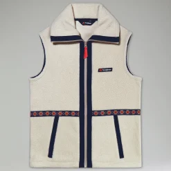 Berghaus Unisex Rhynie Aztec Fleece Gilet - Grey/Blue New