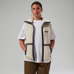Berghaus Unisex Rhynie Aztec Fleece Gilet - Grey/Blue New