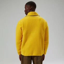 Berghaus Unisex Rhynie Aztec Half Zip Fleece - Yellow/Blue Fashion