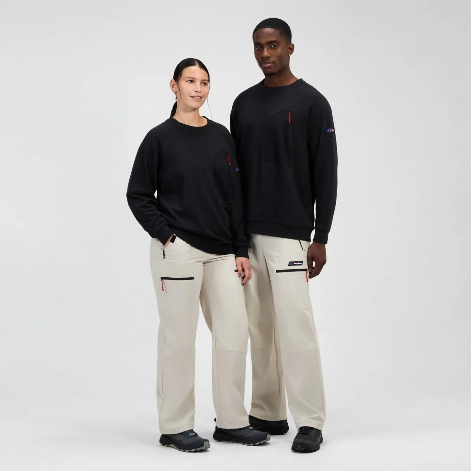 Berghaus Unisex Storm 25 Crew Sweater - Black Sale