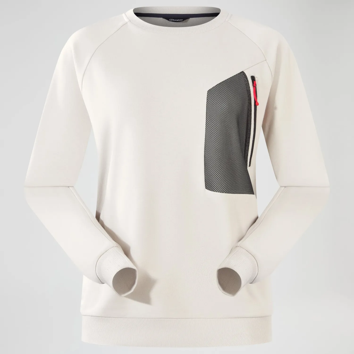 Berghaus Unisex Storm 25 Crew Sweater - Grey Hot