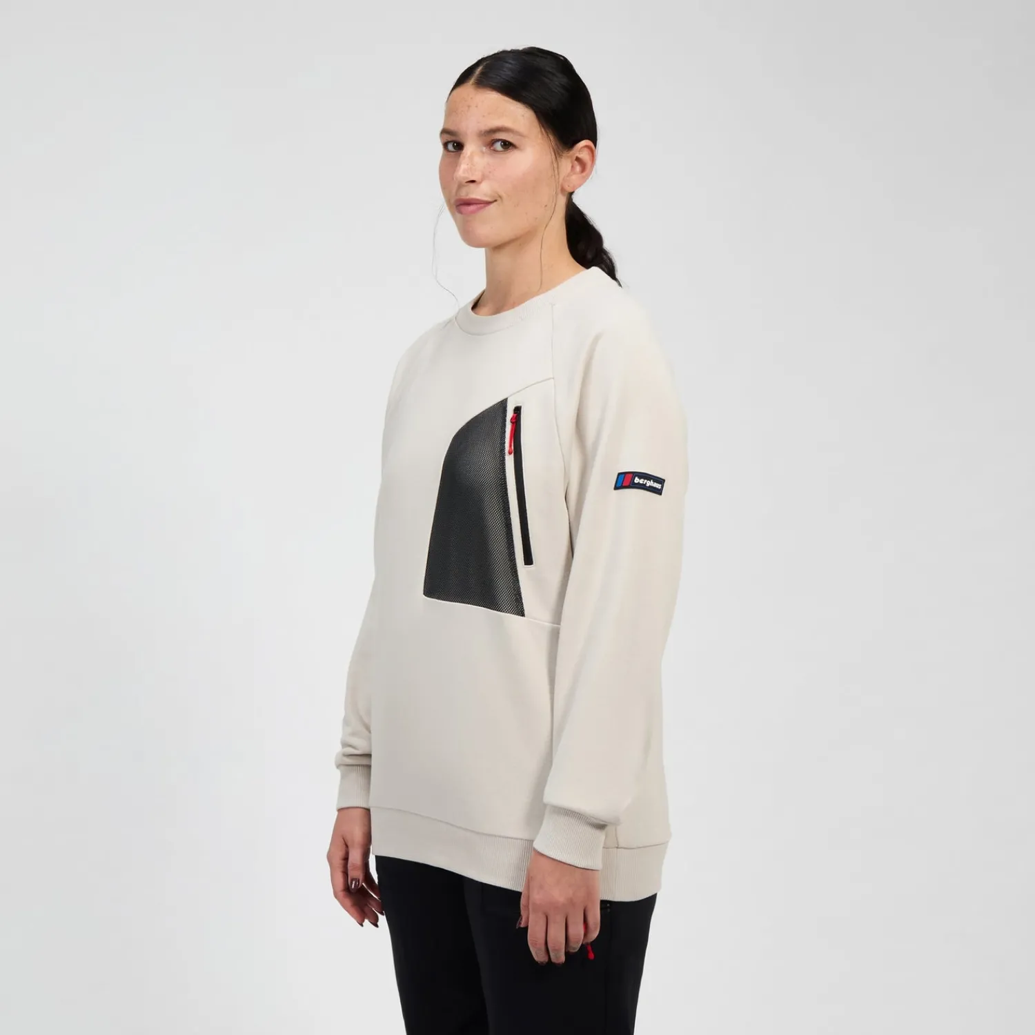 Berghaus Unisex Storm 25 Crew Sweater - Grey Hot